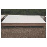Approx. 4' x 9' fiber board pack