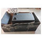 Rectangular Metal Reservoir Fluid Tank