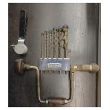 Drill bits / Antique hand crank drill
