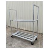 Winholt 68x27x80 dunnage rack on casters