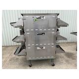Middleby Marshall gas conveyor oven on casters