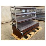 6ï¿½ Marco lighted wooden shelf merchandiser BAK-589