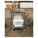 Out of crate Deli Buddy Face to Face slicer cart