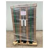 New True 2 door glass refrigerator merchandiser