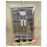 New True 2 door glass refrigerator merchandiser