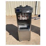 Stoelting ice cream machine on casters