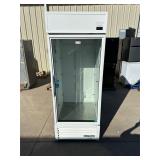 True 1 Door Glass Refrigerator