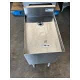 John Boos bar drain table