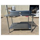 Without stainless steel table