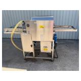 Belshaw donut glazer on casters