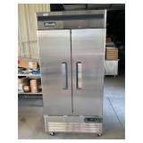 New Migali 2 door commercial freezer on casters
