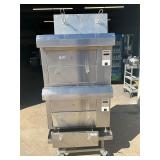 Quick ï¿½n Crispy double ventless greaseless fryer