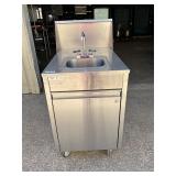 Qualserv portable hand sink