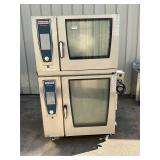 Rational electric double oven