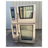 Rational electric double oven