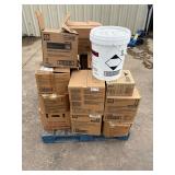 Lot of commercial cleaning products