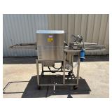 Belshaw donut glazer on casters