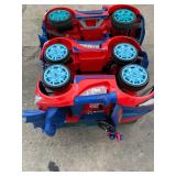 Spider-Man Electric Ride-on Car displays