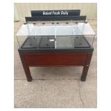 Bolillo bread merchandiser