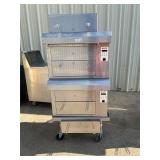 Quik'n Crisp greaseless double air fryer w/stand