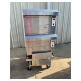 Quik'n Crisp greaseless double air fryer w/stand