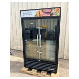 New True 2 door refrigerator merchandiser