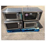 Lot Amana & Sharp commercial microwaves