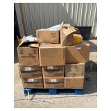 Lot of commercial cleaning products