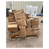 Lot of commercial cleaning products