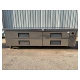 True 86' Refrigerated Chef Base w/ Four Drawers