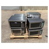 Lot of Amana & Sharp microwaves