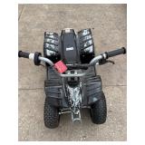 Razor ride-on toy atv display