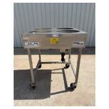 Belshaw warmer on casters