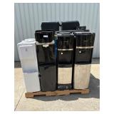 Lot of water dispensers