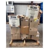 Lot of commercial cleaning products