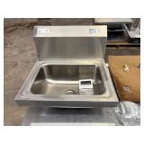 Elkay Hand Commercial Sink, Pedestal Mounted Foot