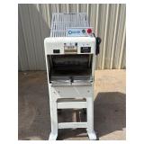 Oliver gravity feed bread slicer