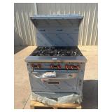 Sierra 36' Natural Gas Range w/ convection oven
