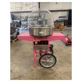 Cotton Candy Machine w Stainless Steel Bowl & Cart