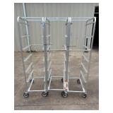 Winholt Welded Aluminum Mobile Lug Cart 6/capacity
