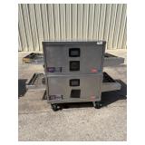 CTX electric double stack conveyor oven
