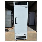 New in box 1 Door Reach In Refrigerator on casters