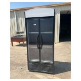 2025 Minus Forty two door glass refrigerator