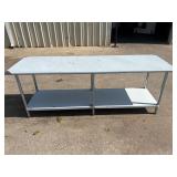 96'x30' Advance Tabco Stainless Steel Table