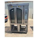 Baxter gas mini rack oven with stand