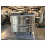 New Hatco two drawers food warmer