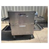 Middleby Marshall gas double stack conveyor oven