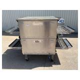 Middleby Marshall gas double stack conveyor oven