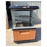 48ï¿½ Custom Deli 2 tier heated warmer merchandiser