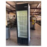Habco commercial 1 door glass refrigerator